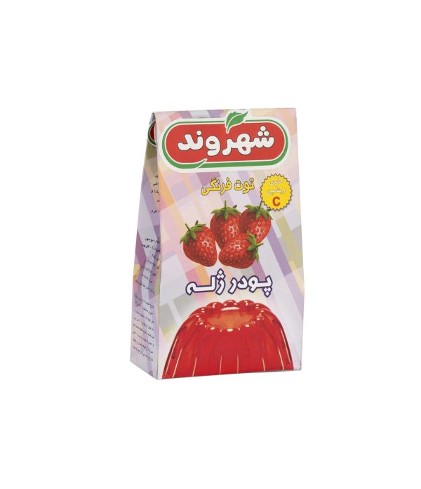 پودر ژله توت فرنگی